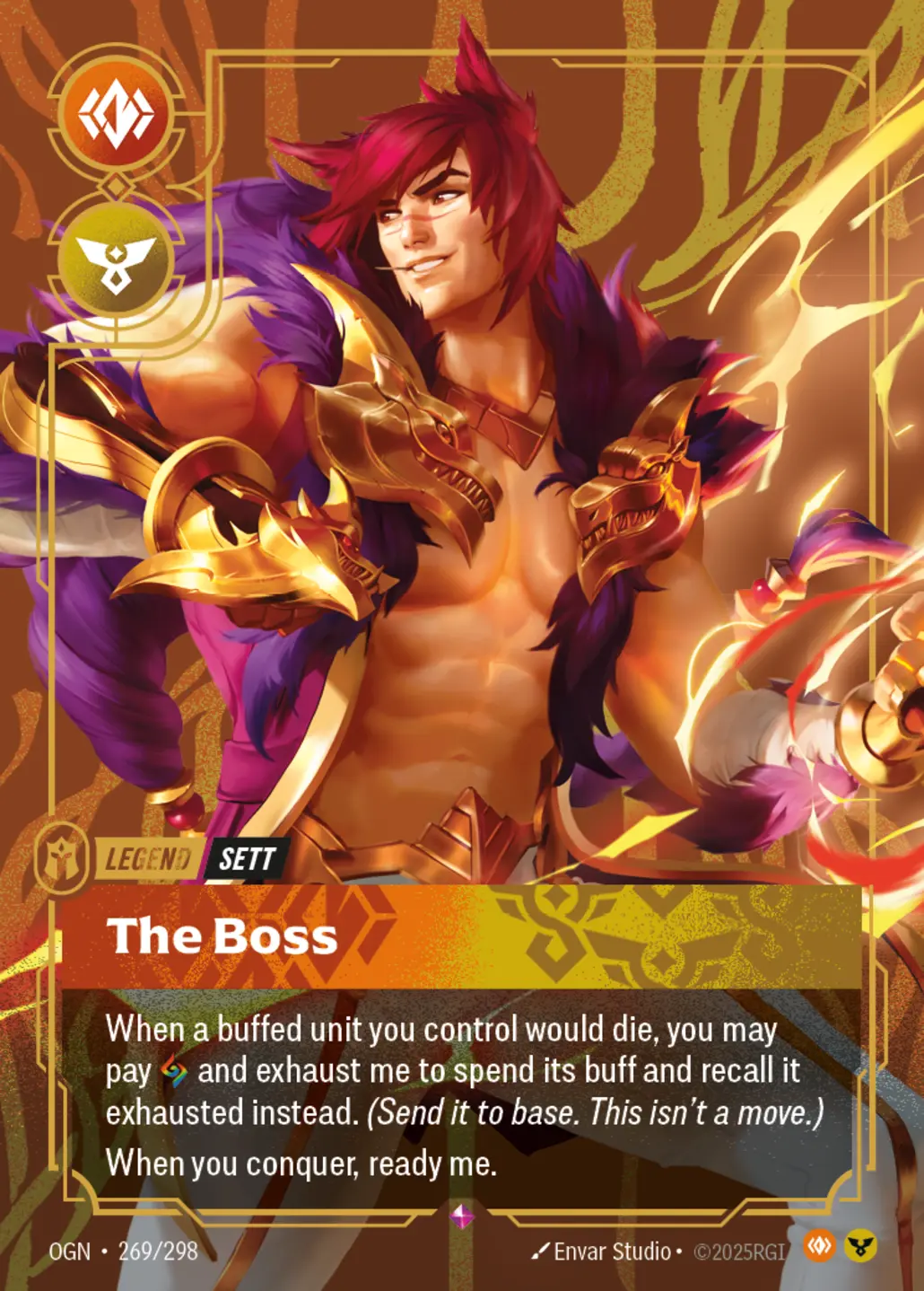 Sett, The Boss