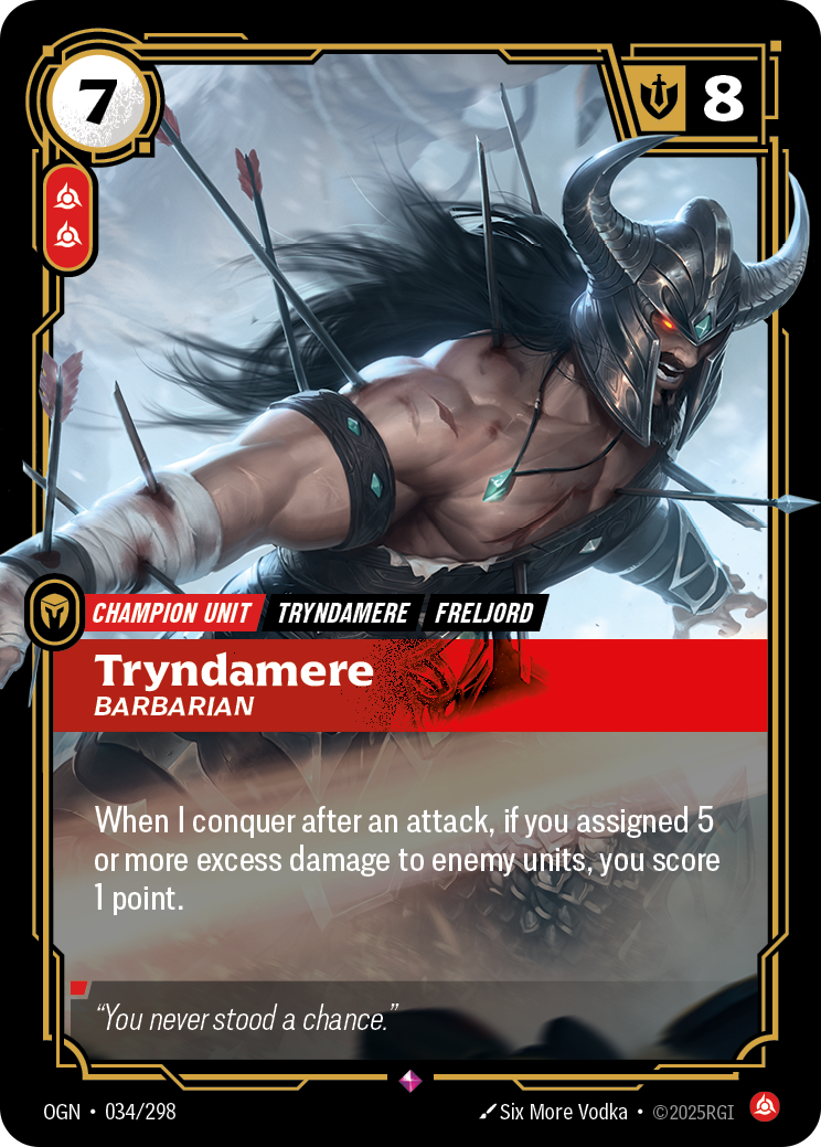 泰達米爾-野蠻人 / Tryndamere, Barbarian