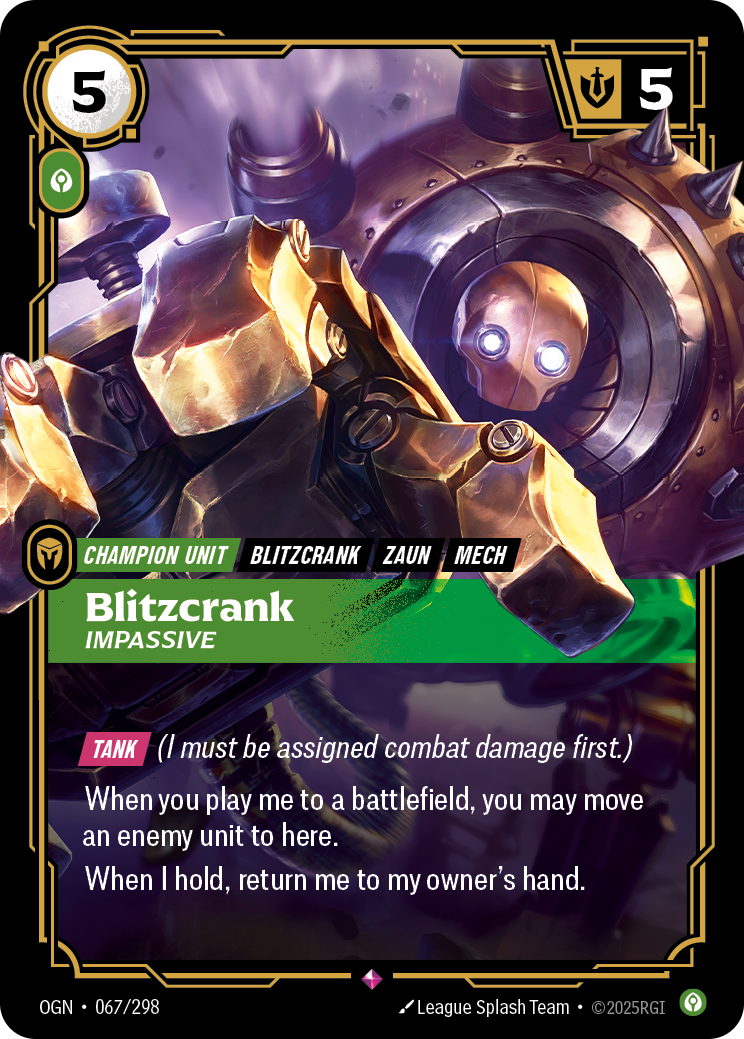 布里茨-漠然 / Blitzcrank, Impassive
