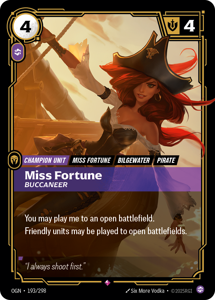 好運姐-海盜 / Miss Fortune, Buccaneer