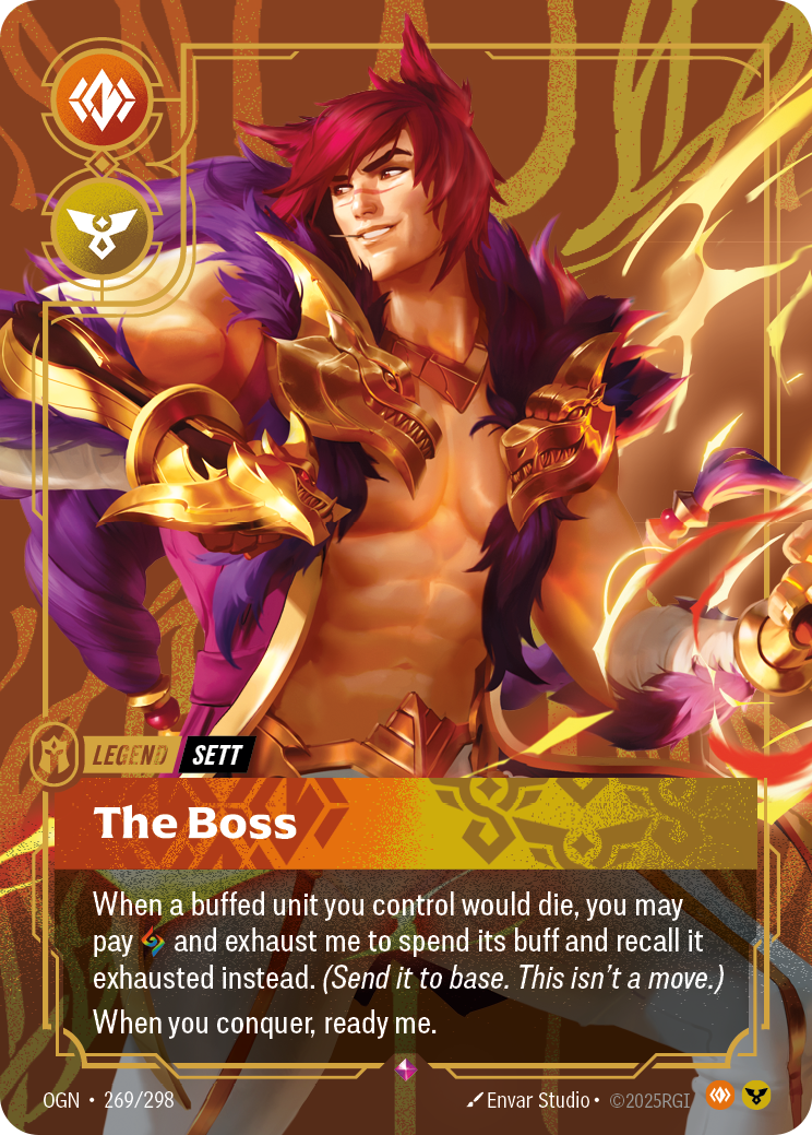 賽特-獸血拳皇 / Sett, The Boss