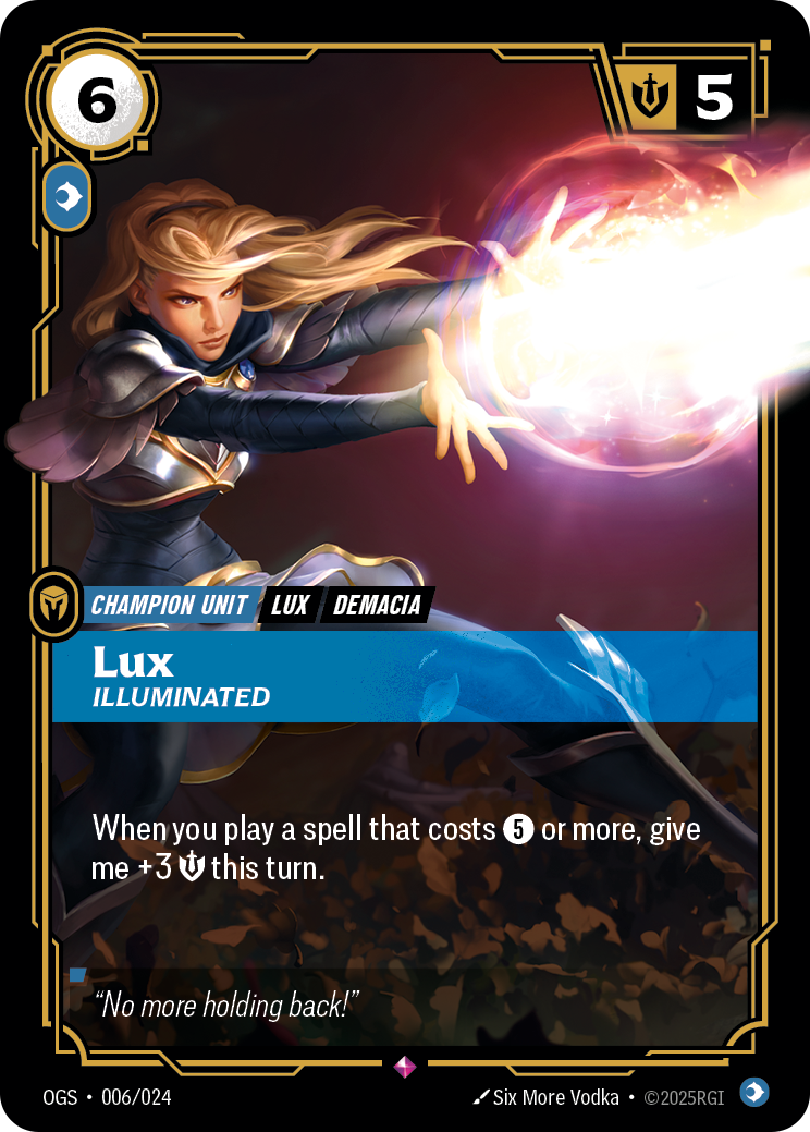 拉克絲-明麗光華 / Lux, Illuminated