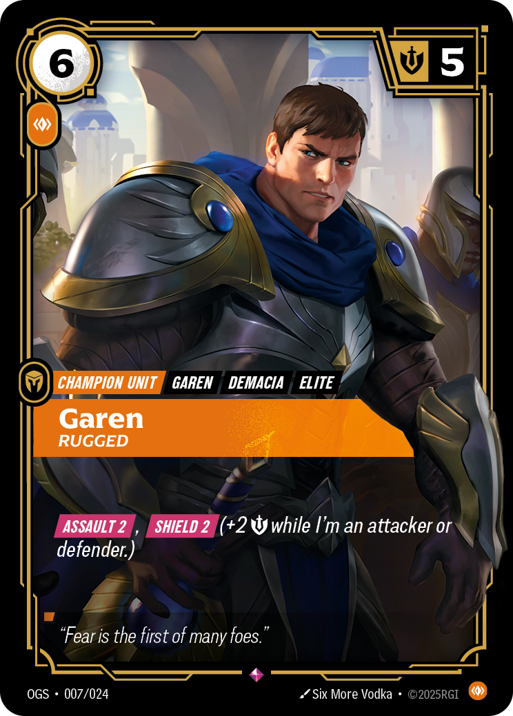 蓋倫-身經百戰 / Garen, Rugged
