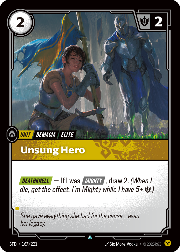 無名英雄 / Unsung Hero