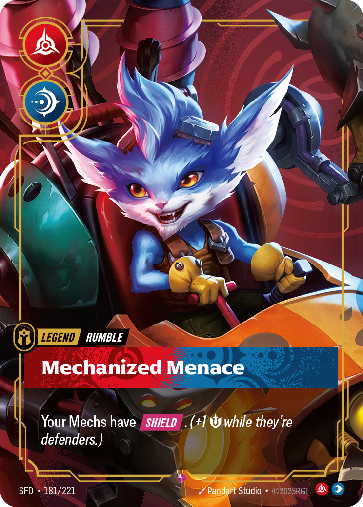 藍寶-武裝機兵 / Rumble, Mechanized Menace