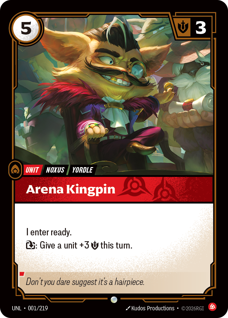 競技場理事 / Arena Kingpin