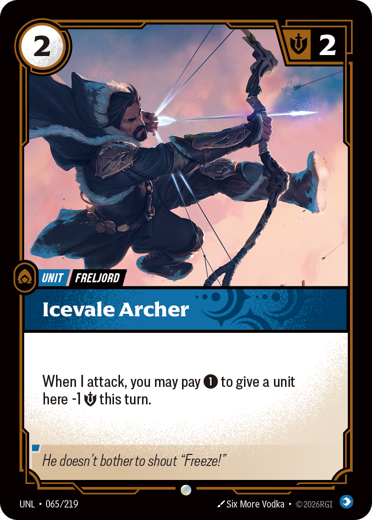 冰谷弓箭手 / Icevale Archer