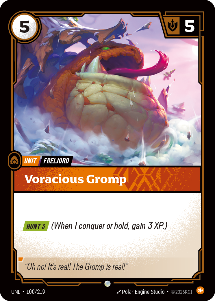 貪食魔沼蛙 / Voracious Gromp