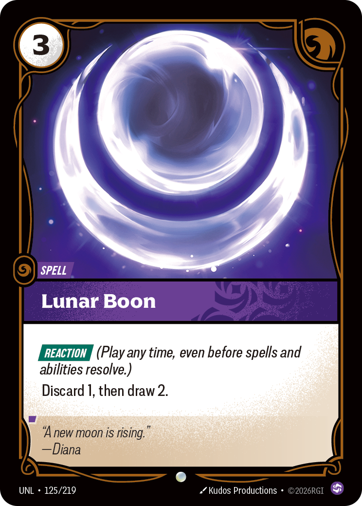月神恩賜 / Lunar Boon