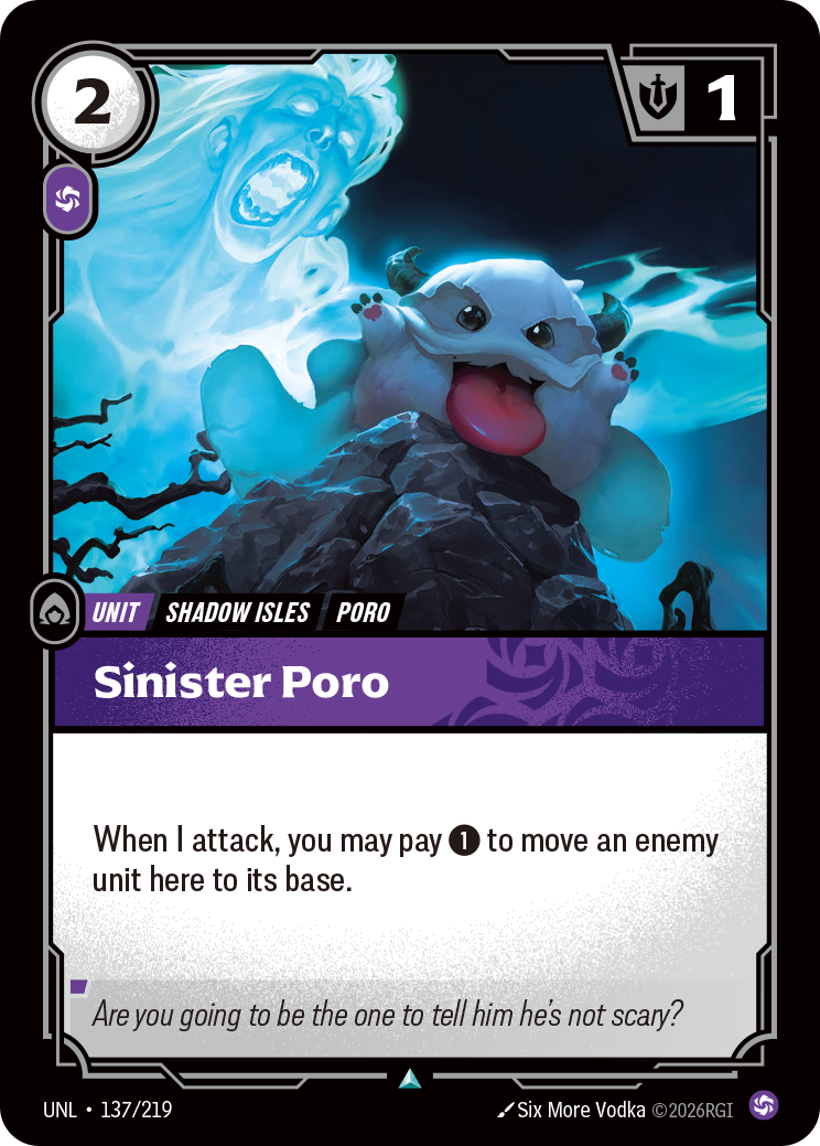 悚悚魄羅 / Sinister Poro