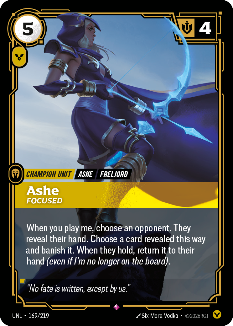 艾希-凜如寒芒 / Ashe, Focused