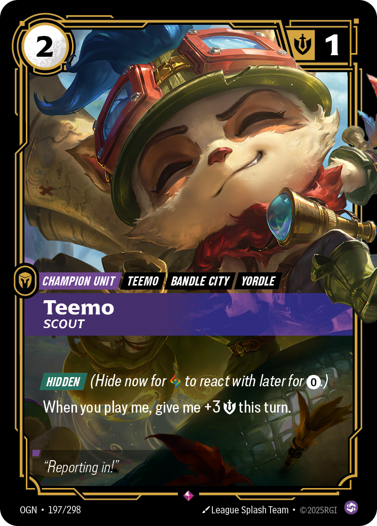 提摩-偵察兵 / Teemo, Scout