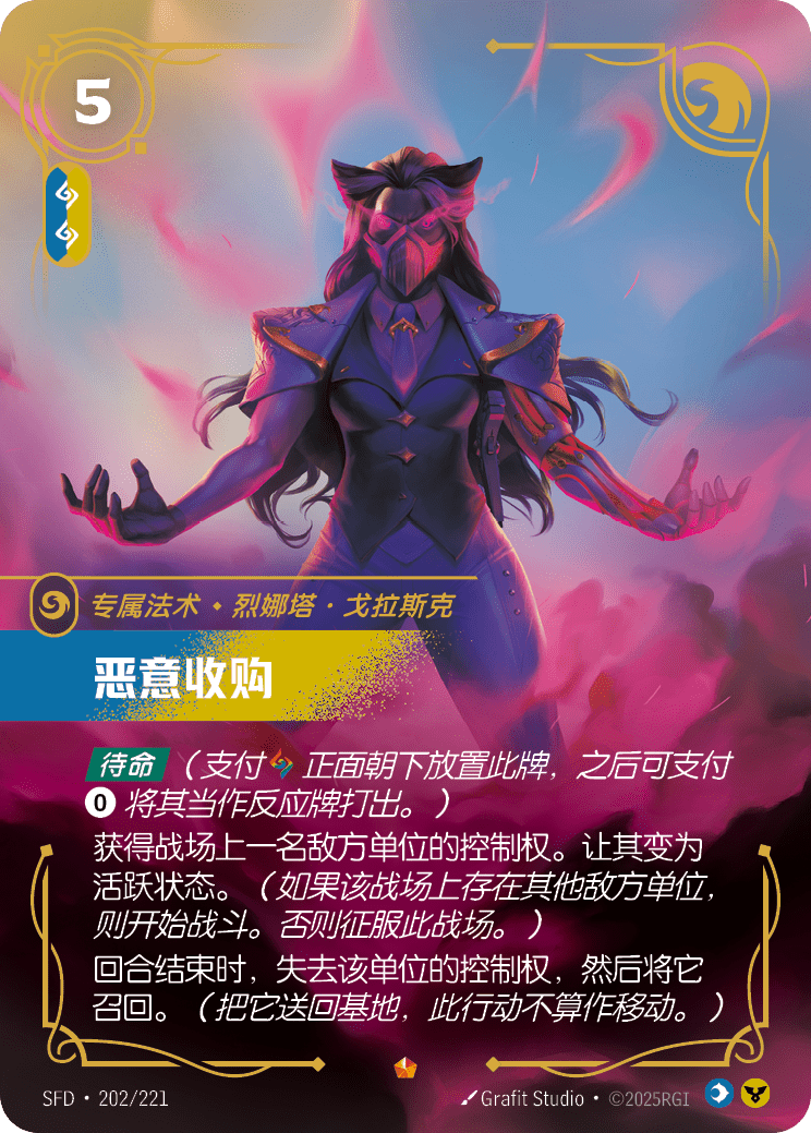 惡意收購 卡面